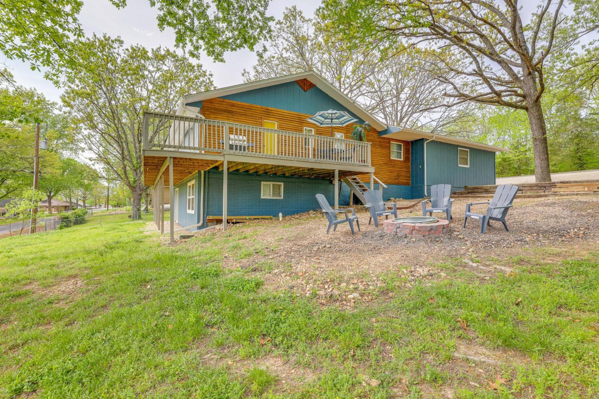 Shell Knob Home With Deck And Table Rock Lake View Bagian luar foto